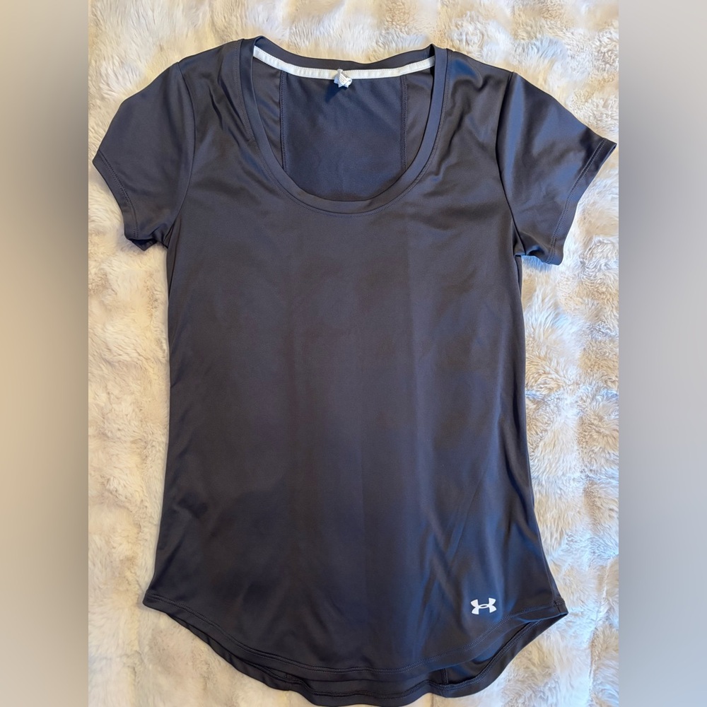 Under Armour Women's Charcoal Short Sleeve Tee